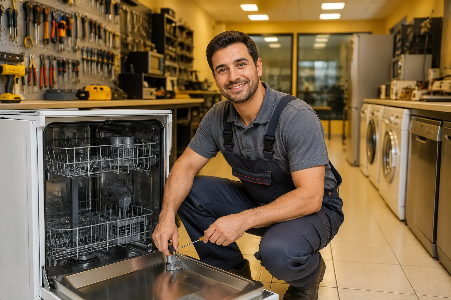 Buca Beko bulaşık makinesi tamiri ustası İsmail Usta — Şirinkapı Mahallesi ve Yiğitler Mahallesi bulaşık makinesi uzmanı