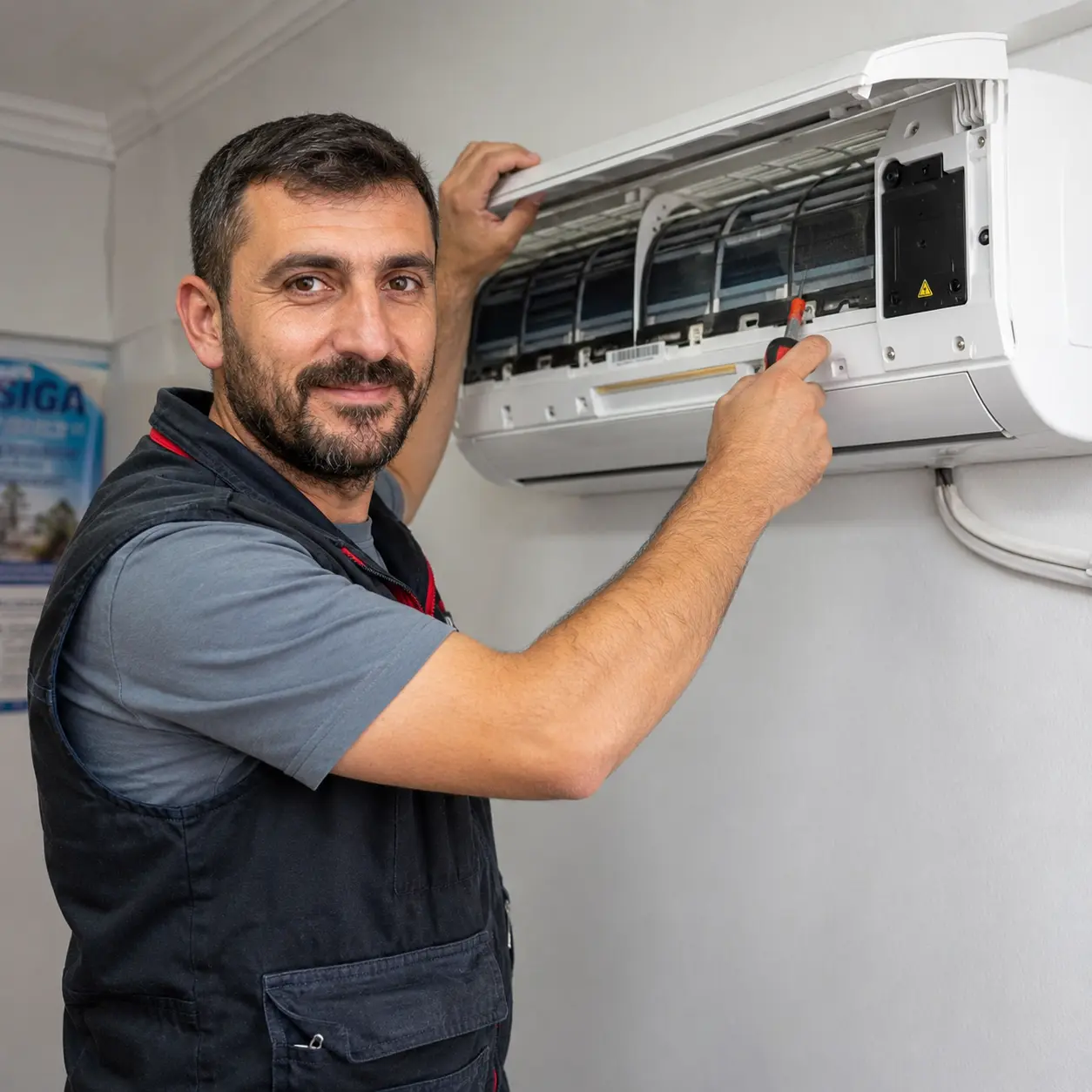 Buca Beko klima tamiri ustası Mustafa Usta — Vali Rahmi Bey Mahallesi ve Gaziler Mahallesi iklimlendirme uzmanı